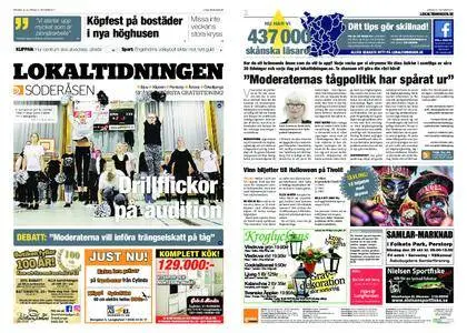 Lokaltidningen Söderåsen – 21 oktober 2017
