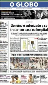 Jornal O Globo - 22 de novembro de 2013 - Sexta