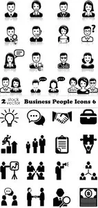 Vectors - Business People Icons 6