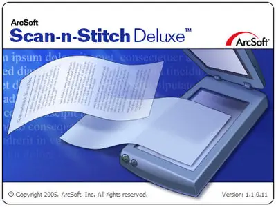 ArcSoft Scan-n-Stitch Deluxe 1.1.0.11
