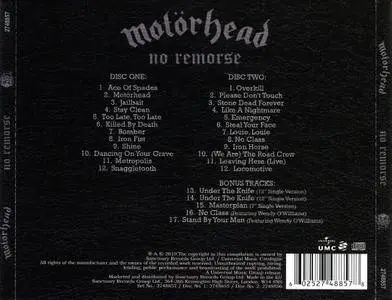 Motörhead - No Remorse (1984) [2010, Sanctuary Records 2748857]