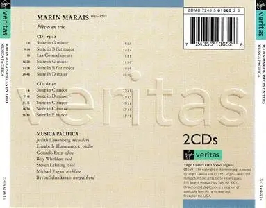 Musica Pacifica - Marin Marais: Pièces en Trio (1997)