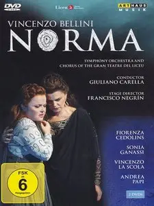 Giuliano Carella, Symphony Orchestra of the Gran Teatre del Liceu, Fiorenza Cedolins, Vincenzo La Scola - Bellini: Norma (2009)