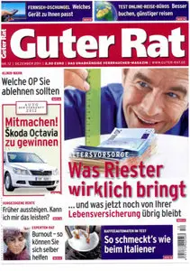 Guter Rat Magazin Dezember No 12 2011