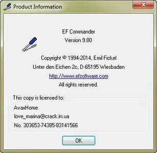 EF Commander 9.80 + Portable