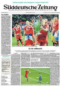 Süddeutsche Zeitung (Sonderausgabe) am Sonntag, 26. Mai 2013