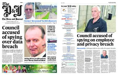 The Press and Journal Moray – October 20, 2018