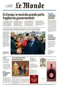 Le Monde du Jeudi 27 Décembre 2018