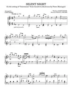 Silent Night - Susan Boyle (Piano Solo)