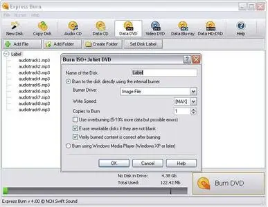 NCH Express Burn Plus v4.05