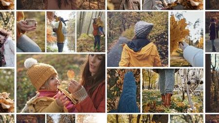 Mosaic Photo Collage Video Template 52212888