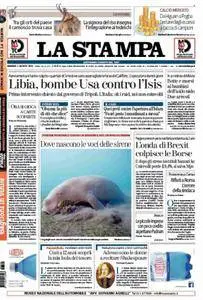 La Stampa - 2 Agosto 2016