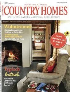 Country Homes - Magazin für den englischen Landhausstil Januar/Februar 01/2014