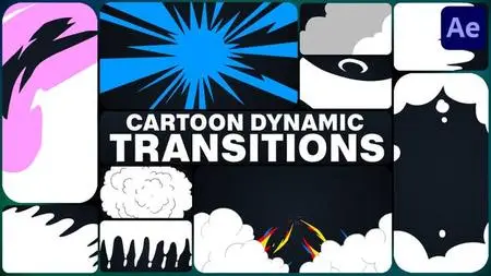 Cartoon Dynamic Transitions for After Effects 51158858