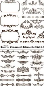 Vectors - Ornament Elements (Set 1)