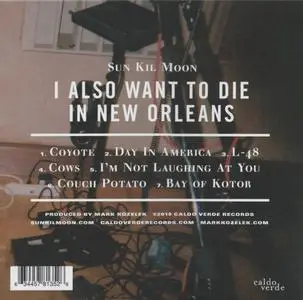 Sun Kil Moon - I Also Want to Die in New Orleans (2CD) (2019)