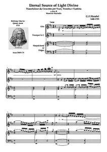 Eternal Source of Light Divine. Trascrizione da Concerto per Alto, Tromba e Tastiera