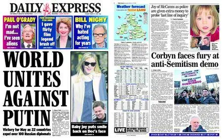 Daily Express – March 27, 2018