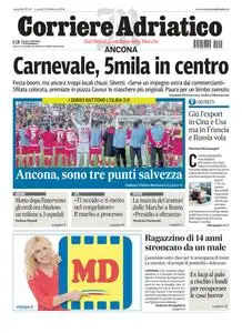 Corriere Adriatico Ancona - 12 Febbraio 2024