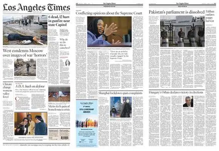 Los Angeles Times – April 04, 2022