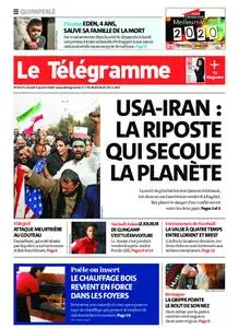 Le Télégramme Quimperlé – 04 janvier 2020