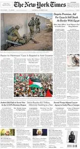 The New York Times - 21 October 2023