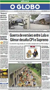 Jornal O Globo - 29 de maio de 2012 - Terça