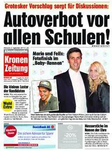 Kronen Zeitung Abendausgabe - 06. September 2017