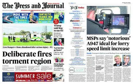 The Press and Journal Aberdeenshire – July 16, 2018