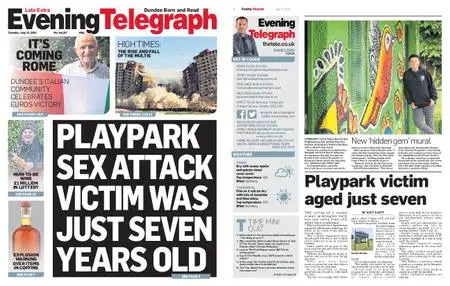 Evening Telegraph Late Edition – July 13, 2021