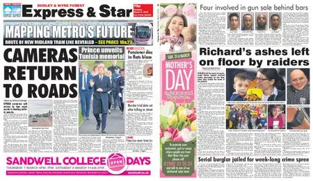 Express and Star Dudley and Wyre Forest Edition – March 05, 2019