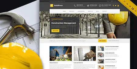 ThemeForest - BuildPress v3.0.3 - Construction Business WP Theme