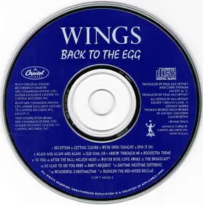Wings - Back To The Egg (1979) {1989 Capitol} **[RE-UP]**