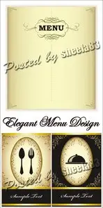 Elegant Menu Design