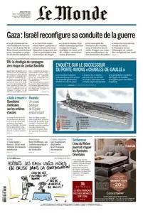 Le Monde du Mardi 9 Avril 2024