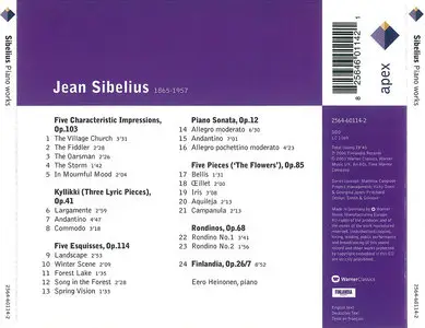 Eero Heinonen - Jean Sibelius: Piano Works (2003)