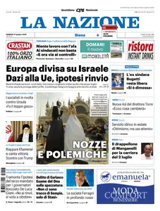 La Nazione Siena - 27 Giugno 2025