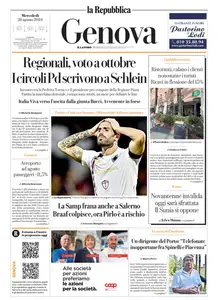 la Repubblica Genova - 28 Agosto 2024