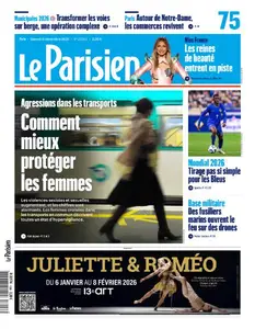 Le Parisien du Samedi 6 Décembre 2025