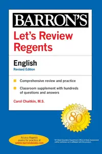 Let's Review Regents: English Revised Edition (Barron's New York Regents)