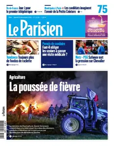 Le Parisien du Samedi 13 Décembre 2025