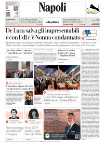 la Repubblica Napoli - 25 Ottobre 2025
