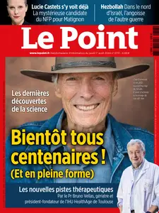 Le Point N.2713 - 1 Août 2024