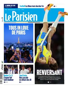 Le Parisien du Mardi 6 Août 2024