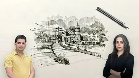 Architectural Sketching For Beginners–Freehand Drawing