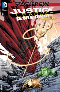 Justice League of America 08 2013 Two Covers Digital Shining Knight-SCC-Novus