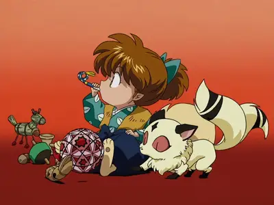 InuYasha (2000) - S04E16 Kikyo and Kagome Alone in the Cave -Audio