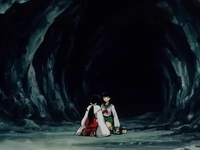 InuYasha (2000) - S04E16 Kikyo and Kagome Alone in the Cave -Audio