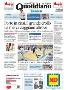 Quotidiano di Puglia Brindisi - 8 Novembre 2025