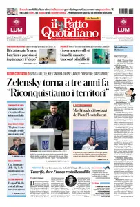 Il Fatto Quotidiano - 25 Agosto 2025